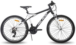 lot 19929 image: Hiland 26 inch Aluminum Mountain Bike RETAILS $299.99