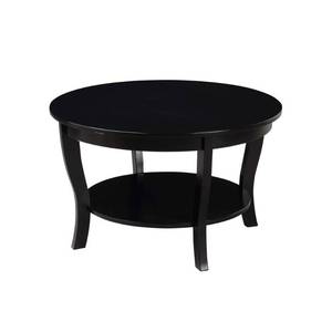 lot 19963 image: Convenience Concepts American Heritage Round Coffee Table