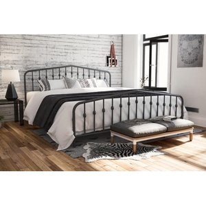 lot 2713 image: Novogratz Bushwick Metal Bed