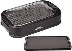 lot 2758 image: Power XL Smokeless Indoor Electric Removable Grill & Griddle Plates