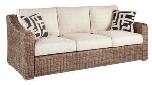 lot 2890 image: Ashley Furniture Beachcroft Patio Sofa