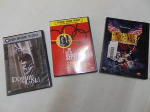 lot 3928 image: 3 Olympics DVDs