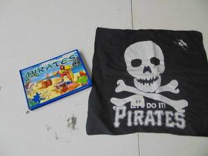 lot 3941 image: Pirates Puzzle Book and Do-rag