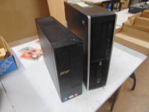 lot 3997 image: Acer and HP Computers - untested