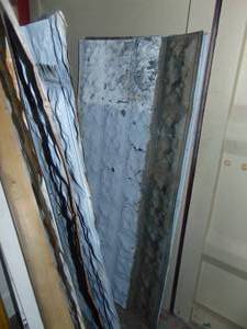 lot 4007 image: 6 Pieces Vintage Metal 30 x 48 -