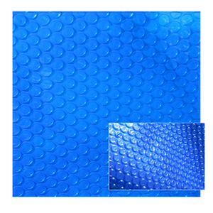 lot 1562 image: Blue Wave 12-mil Solar Blanket for Rectangular In-Ground Pools, 1632 Blue