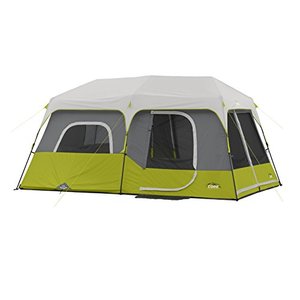 lot 1580 image: Core 9 Person Instant Cabin Tent - 14 x 9, Green (40008)