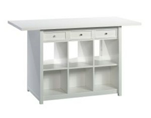 lot 8 image: Sauder� Craft Pro Series Work Table, White