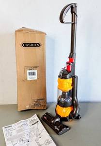 lot 3015 image: Childs Toy Dyson Ball Vacuum Cleaner Pretend Play with Suction
