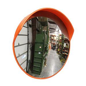 lot 3019 image: BISupply Safety Convex Mirror 23 Large Plastic Round IndoorOutdoor Blind Spot Mirror for Driveways, Stores, & Offices