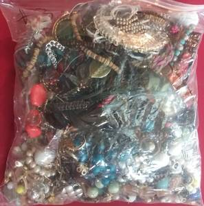 lot 30007 image: One Gallon Bag of Craft Jewelry