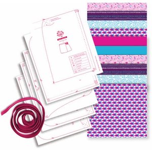 lot 30008 image: Sew Cool Sew Creative Fabric Kit with Bonus Skirt Project