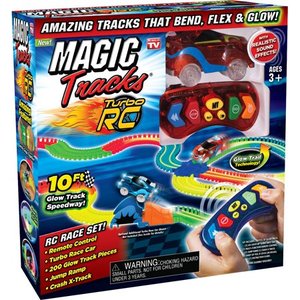 lot 30010 image: Magic Tracks RC 10ft Racetrack with Remote Control Race Car As Seen on TV