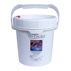 lot 30044 image: Spa Choice Chlorine Granules for Spas and Hot Tubs, 5 lbs.