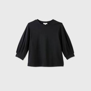 lot 31009 image: Womens Balloon Long Sleeve Blouse - Prologue Black XL