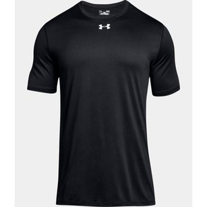 lot 31034 image: Under Armour Mens UA 2.0 Short Sleeve Locker Tee 1305775-001 Black