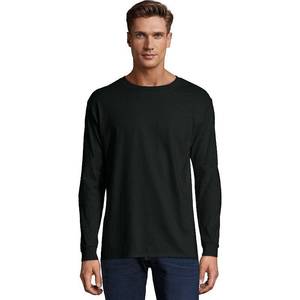 lot 31035 image: Hanes Mens and Big Mens Premium Beefy-T Long Sleeve T-Shirt, Up To 3XL