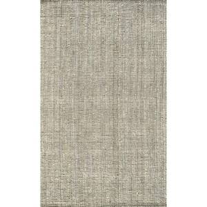 lot 6733 image: JONATHAN Y Pata Chunky Gray 5 ft. x 8 ft. Area Rug
