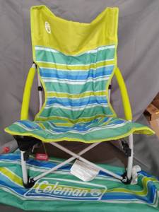 lot 6783 image: Coleman Folding Lawn Chair