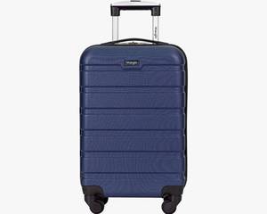lot 52782 image: Wrangler Hard Case Rolling Carry-On - Blue