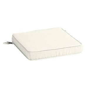 lot 53805 image: Arden Selections ProFoam Acrylic Outdoor Dining Chair Pad Cushion - 20 L x 20 W x 3.5 H in