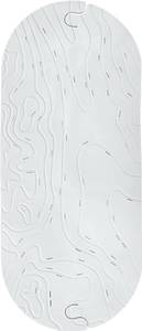 lot 53825 image: Boon - Non-Slip Bath Mat for Babies - Gray