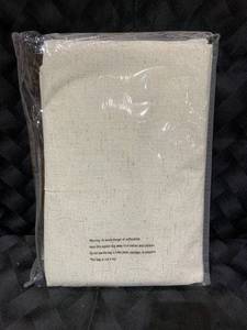lot 53848 image: Primebeau - Natural - 96 Inches Curtain Panels - Retail$79.98