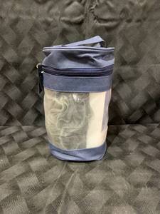 lot 53859 image: IZOD - 5 Piece Mesh Bath Sponge Set - BlueGray