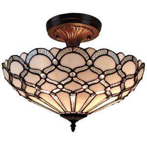 lot 53948 image: Amora Lighting Tiffany Style Pendant Lamp