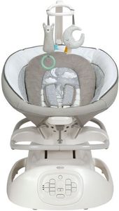 lot 53974 image: Graco - Sense2Soothe Swing with Cry Detection Technology - Sailor