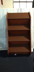 lot 6833 image: Pet steps for dogs color brown.