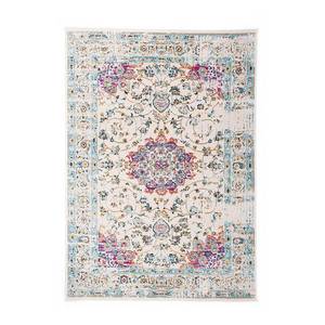 lot 6847 image: Main Street Rugs Lyon Lyn833 Pink 5 x 7 Area Rug