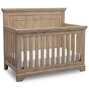 lot 6858 image: Simmons Kids SlumberTime Paloma 4in1 Convertible Baby Crib, Rustic Driftwood