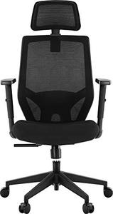 lot 6899 image: Ergonomic Office Chair, Mesh Chair with Lumbar Support, Tribesigns High Back Desk Chair with Breathable Mesh, Thick Seat Cushion, Adjustable Armrest, Backrest and Headrest