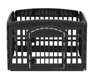 lot 6728 image: IRIS USA 24 Pet Playpen with Door, CI-604E