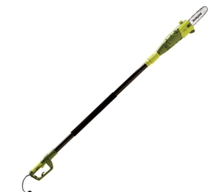 lot 6831 image: Sun Joe SWJ800E 8-Inch 6.5-Amp Telescoping Electric Pole Chain Saw with Automatic Chain Lubrication System
