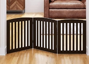lot 6839 image: 3 PANEL DOG GATE