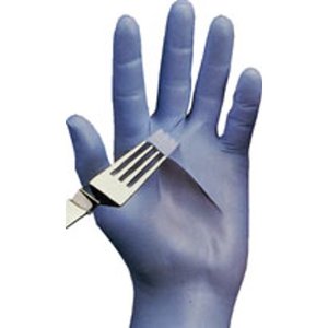 lot 1242 image: Lot of 3 Boxes Best N-Dex disposable nitrile Glove 4 Mil (100 per Box) Size X-Large