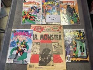 lot 29 image: DC Comics, and MR. Monster newspaper