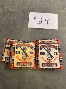 lot 34 image: Vintage Cap Gun Advertisement Packages, doughboy.