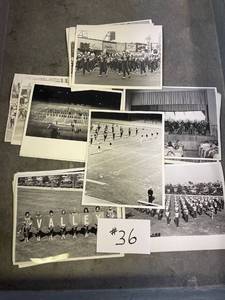 lot 36 image: Lot of Vintage L.A. Valley College Band in Rose Bowl Parade Pictures