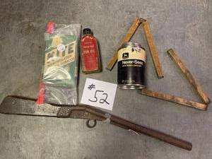 lot 52 image: Misc Lot of Treasures, antique toy cap gun