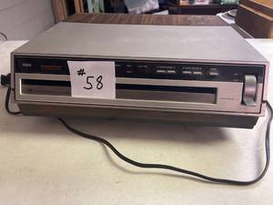 lot 58 image: RCA SelectaVision