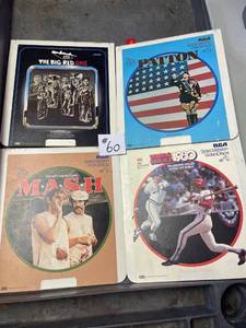 lot 60 image: Lot 2 of RCA SelectaVision VideoDiscs