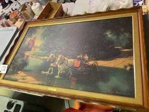 lot 63 image: Large Picture by P. Detlefsen