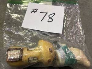 lot 78 image: Porcelain Salt and Pepper Shakers, fungi and gnome.