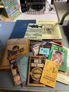 lot 95 image: Misc Lot of Books, Magazines, Etc