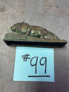 lot 99 image: Paper Weight from Walrath & Sherwood Lumber Co. Omaha Nebraska