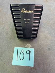 lot 109 image: Vintage Ramses Fitting Rings