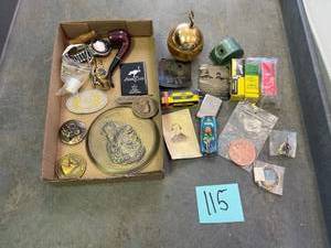 lot 115 image: Misc Box Flat of Treasures 9